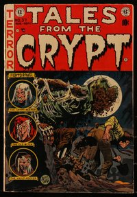 6s0020 TALES FROM THE CRYPT #37 comic book August 1953 art by Jack Davis, Orlando, Elder, Ingels