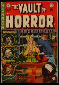 6s0051 VAULT OF HORROR #35 comic book Feb 1954 Johnny Craig cover, Jack Davis, Graham Ingels