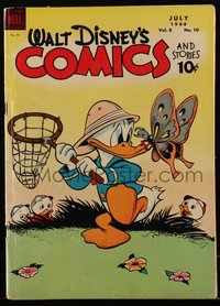 6s0548 WALT DISNEY COMICS & STORIES #94 comic book July 1948 Donald Duck & nephews hunting butterfly!