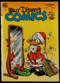 6s0553 WALT DISNEY COMICS & STORIES #99 comic book December 1948 Donald Duck as Santa Claus!