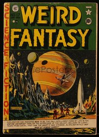 6s0086 WEIRD FANTASY #17 comic book Jan 1951 art by Al Feldstein, Wally Wood, Harvey Kurtzman, Kamen