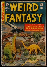 6s0098 WEIRD FANTASY #17 comic book Jan 1953 Ray Bradbury, art by Feldstein, Wood, Williamson, Elder