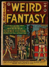 6s0087 WEIRD FANTASY #6 comic book March 1951 art by Al Feldstein, Harvey Kurtzman, Wally Wood, Kamen