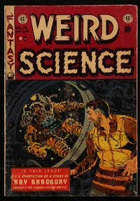 6s0119 WEIRD SCIENCE #19 comic book May 1953 Ray Bradbury, art by Wally Wood, Williamson & Frazetta!