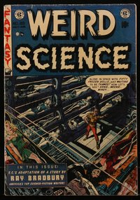 6s0120 WEIRD SCIENCE #20 comic book Jul 1953 Ray Bradbury, art by Wood, Williamson, Frazetta, Krenkel