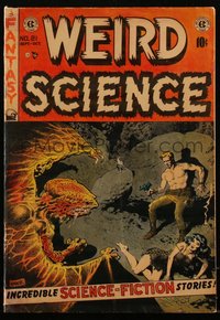 6s0121 WEIRD SCIENCE #21 comic book Sep 1953 art by Wally Wood, Al Williamson, Frank Frazetta, Kamen