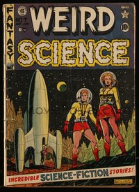 6s0108 WEIRD SCIENCE #7 comic book May 1951 art by Al Feldstein, Harvey Kurtzman, Wally Wood, Kamen