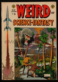 6s0125 WEIRD SCIENCE-FANTASY #25 comic book Sep 1954 Ray Bradbury, Williamson, Torres & Krenkel, Wood