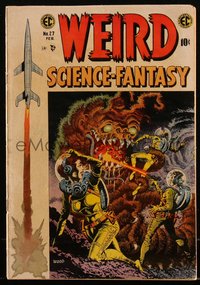 6s0127 WEIRD SCIENCE-FANTASY #27 comic book February 1955 art by Wally Wood, Reed Crandall, Orlando