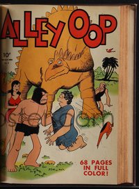 6s0569 DELL COMICS BOUND VOLUME hardcover bound volume of comic books 1942 Four Color Comics #1-5