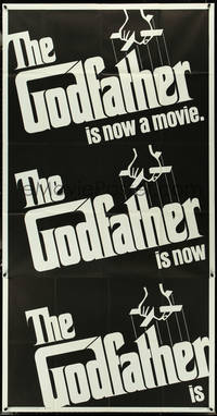 6t0332 GODFATHER int'l 3sh 1972 Francis Ford Coppola crime classic, great art by S. Neil Fujita!