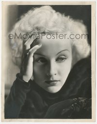 6t1531 20th CENTURY 8x10.25 still 1934 super close portrait of beautiful blonde Carole Lombard!