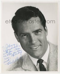 6t0073 CARL BETZ signed 8.25x10 TV still 1960 head & shoulders portrait in The Donna Reed Show!