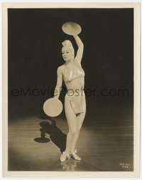 6t1543 DANCING LADY 8x10.25 still 1933 sexy Joan Crawford in skimpy outfit playing cymbals!