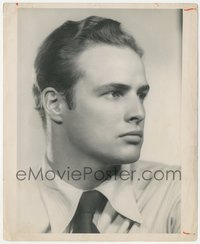 6t1548 FLAG IS BORN stage play 8.25x10 still 1946 youthful portrait of Marlon Brando by Talbot!