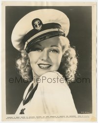 6t1549 FOLLOW THE FLEET 8x10.25 still 1936 best portrait of Ginger Rogers in sailor suit & cap!