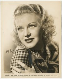 6t1552 GAY DIVORCEE 8x10.25 still 1934 great head & shoulders portrait of beautiful Ginger Rogers!