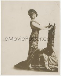 6t1576 MABEL NORMAND deluxe 7.75x9.75 still 1920s full-length Apeda portrait for Keystone Comedies!