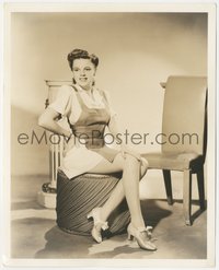 6t1617 ZIEGFELD GIRL 8x10 key book still 1941 portrait of Judy Garland by Clarence Sinclair Bull!