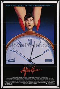 6t0986 AFTER HOURS style B 1sh 1985 Martin Scorsese, Rosanna Arquette, great art by Mattelson!