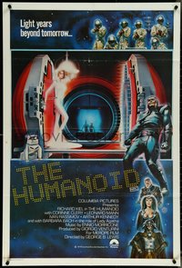 6t0551 HUMANOID Aust 1sh 1979 Richard Kiel, wacky Italian Star Wars rip-off, ultra rare!