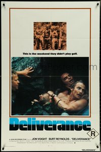 6t1091 DELIVERANCE int'l 1sh 1972 Jon Voight, Burt Reynolds, Ned Beatty, John Boorman classic!