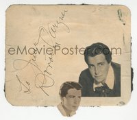 6t0128 DOROTHY ARZNER signed 5x7 album page 1930s it can be framed with an original or repro photo!