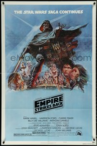 6t1112 EMPIRE STRIKES BACK style B NSS style 1sh 1980 George Lucas classic, art by Tom Jung!