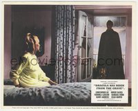 6t0068 CHRISTOPHER LEE signed color English FOH LC 1968 Dracula Has Risen From the Grave w/ Carlson!