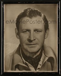 6t0108 BARTON MACLANE framed signed 8x10 fan photo 1940s head & shoulders portrait of the actor!