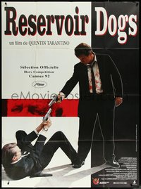 6t0243 RESERVOIR DOGS French 1p 1992 Tarantino, different image of Harvey Keitel & Steve Buscemi!