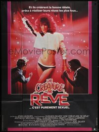 6t0251 WEIRD SCIENCE French 1p 1985 Anthony Michael Hall, Mitchel-Smith, sexy Kelly LeBrock, rare!