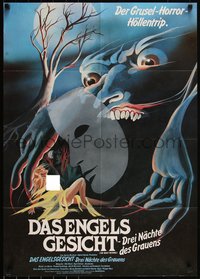 6t0452 BEAST WITHIN German 1982 BEWARE! motion picture contains graphic and violent horror, rare!