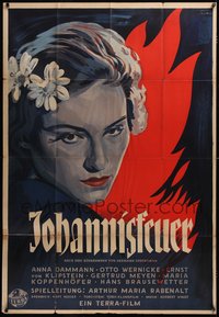 6t0449 ST. JOHN'S FIRE German 38x55 1939 Johannisfeuer, Trieb art of sexy Anna Damman, ultra rare!