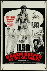 6t1181 ILSA HAREM KEEPER OF THE OIL SHEIKS 1sh 1976 art of Dyanne Thorne & near-naked slaves!