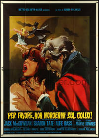 6t0283 FEARLESS VAMPIRE KILLERS Italian 2p 1967 Roman Polanski, great art by Nano Campeggi!