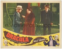 6t0701 DRACULA LC #5 R1951 border image of Bela Lugosi as the vampire bat that lives on human blood!