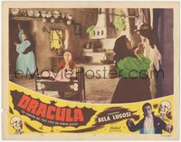 6t0702 DRACULA LC #7 R1951 women inside room praying to be protected from the vampires, Realart!