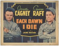 6t0584 EACH DAWN I DIE Other Company TC 1939 tough convicts James Cagney & George Raft, rare!