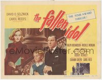 6t0586 FALLEN IDOL TC 1949 Ralph Richardson, Michele Morgan & Henrey, Carol Reed, Graham Greene!