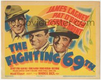 6t0587 FIGHTING 69th TC 1940 World War I soldiers James Cagney, Pat O'Brien & George Brent, rare!