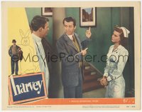 6t0719 HARVEY LC #8 1950 James Stewart shows his invisible giant rabbit to Charles Drake & Peggy Dow!