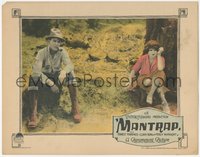 6t0758 MANTRAP LC 1926 sexy manicurist Clara Bow sees Percy Marmont as her escape, ultra rare!