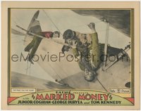6t0759 MARKED MONEY LC 1928 Tom Keene fights on bi-plane as Junior Coghlan hangs on, ultra rare!