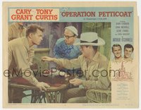 6t0011 OPERATION PETTICOAT signed LC #2 1959 by Gavin MacLeod, who's with gambler Tony Curtis!