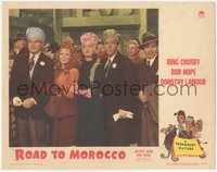 6t0786 ROAD TO MOROCCO LC 1942 Bob Hope, Bing Crosby & Dorothy Lamour all wearing turbans, rare!