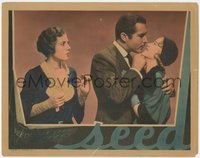 6t0788 SEED LC 1931 John Boles between Lois Wilson & Genevieve Tobin, William Wellman, ultra rare!