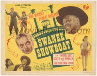 6t0648 SWANEE SHOWBOAT TC 1940 Dewey Pigmeat Markham, Nina McKinney, all black cast musical, rare!