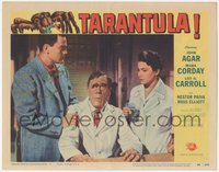6t0016 TARANTULA signed LC #8 1955 by John Agar, who's with disfigured Leo G. Carroll & Mara Corday!