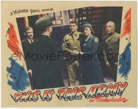 6t0812 THIS IS THE ARMY LC 1943 Ronald Reagan & Red Cross nurse Joan Leslie, Irving Berlin musical!